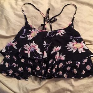 Floral Crop Top